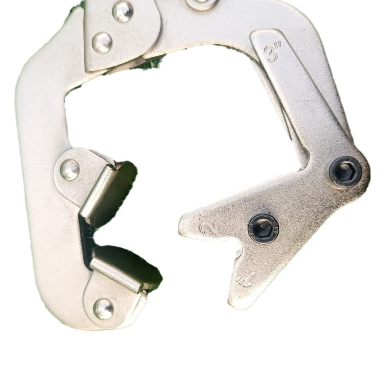 Заваръчни клещи, многофункционални, тежкотоварни, тръбни заваръчни клещи, двупосочни за кръгли и квадратни профили, CR-V захватна глава