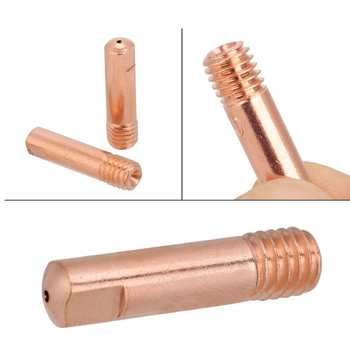 Χαλκού προστατευτικό κάλυμμα ακροφυσίου αγωγιμότητας για MIG/MAG συγκόλληση MB14AK/MB15AK - σετ 4 τεμάχια, μήκος 42 mm