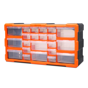 REF-5263 22-отделения пластмасова кутия за съхранение на части
