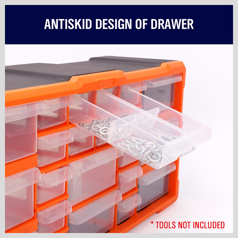 REF-5263 22-отделения пластмасова кутия за съхранение на части