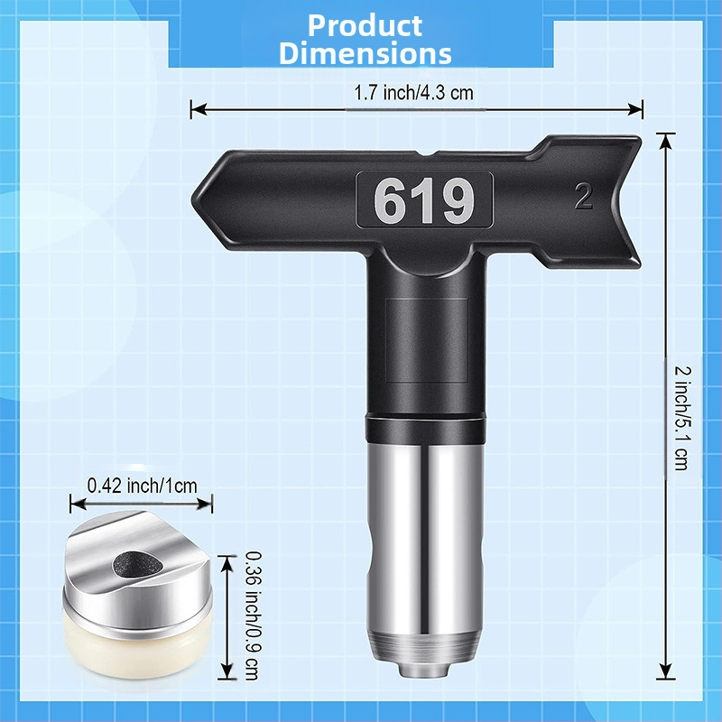 Пръскващ накрайник, серия 286 модел; за пръскане; алтернатива: пистолетен накрайник