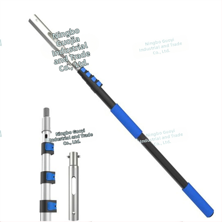 Τηλεσκοπικό κοντάρι καθαρισμού πισίνας με προσαρμογέα κράματος αλουμινίου (2 τεμ.)