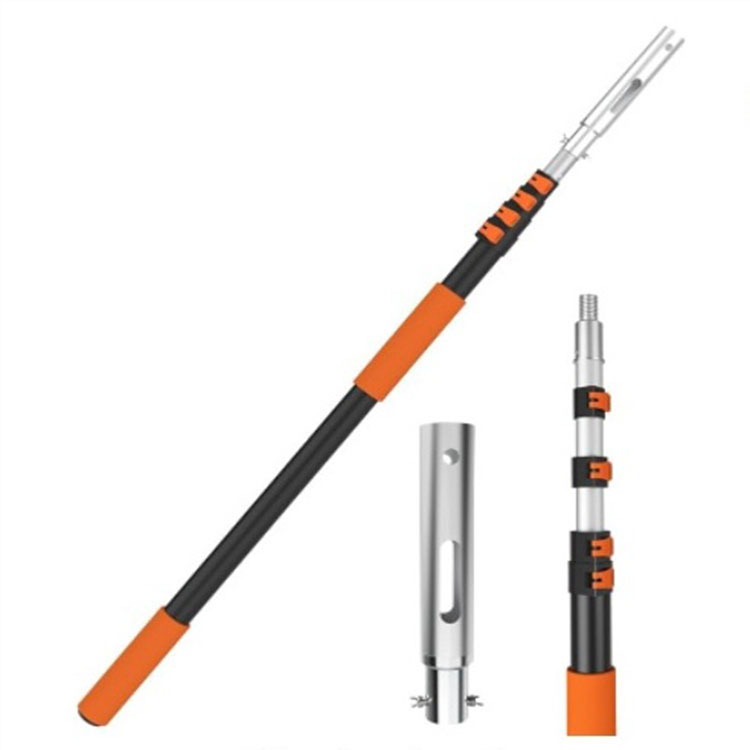 Τηλεσκοπικό κοντάρι καθαρισμού πισίνας με προσαρμογέα κράματος αλουμινίου (2 τεμ.)