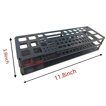 Стелаж за съхранение на инструменти за моделиране с пинцети, макетен нож и клещи