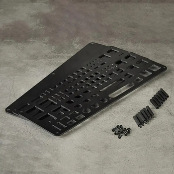 Стелаж за съхранение на инструменти за моделиране с пинцети, макетен нож и клещи