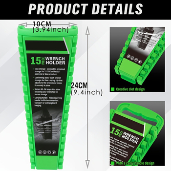 Πλαστική θήκη αποθήκευσης εργαλείων με κλείδωμα – χωράει έως 30 εργαλείων, κατάλληλη για αυτοκίνητο και χώρο αποθήκευσης