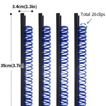 Πλαστικός κρατήρας κατσαβιδιών και ράφι εργαλείων προβολής — πολυλειτουργικός, εγκατάσταση με βίδες, 1 επίπεδο, κατάλληλο για επιτραπέζια αποθήκευση ή εξωτερική χρήση