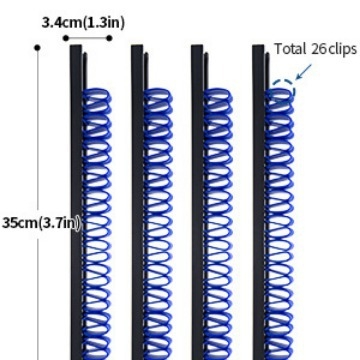 Műanyag csavarhúzó-tartó és szerszám kijelző állvány — többfunkciós, csavaros rögzítésű telepítés, 1 réteg, asztali vagy kültéri tároláshoz