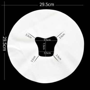 Vienkartinės neaustų pluoštų kosmetikos servetėlės — Naranfi, grožio salonams, 100 lapų, 50 pakuočių