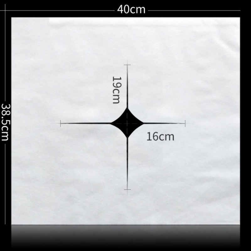 Vienkartinės neaustų pluoštų kosmetikos servetėlės — Naranfi, grožio salonams, 100 lapų, 50 pakuočių