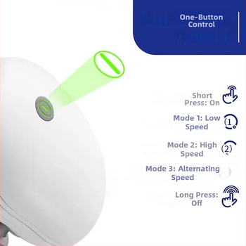 Galvos masažeris – minkantis masažą, USB maitinimas, mechaninis valdymas, modelis FY-T02, 3-asis greitis