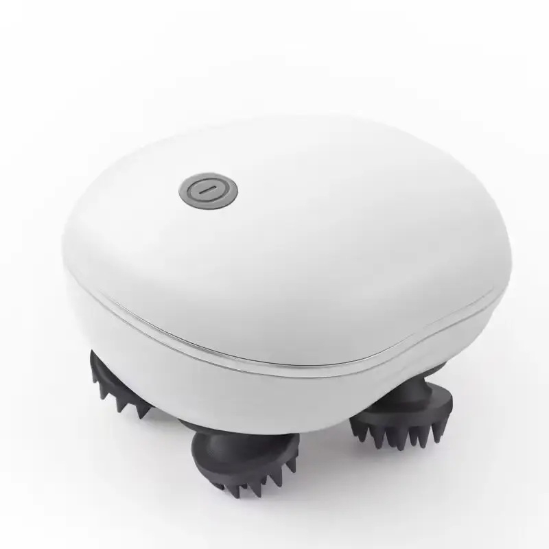 Galvos masažeris – minkantis masažą, USB maitinimas, mechaninis valdymas, modelis FY-T02, 3-asis greitis