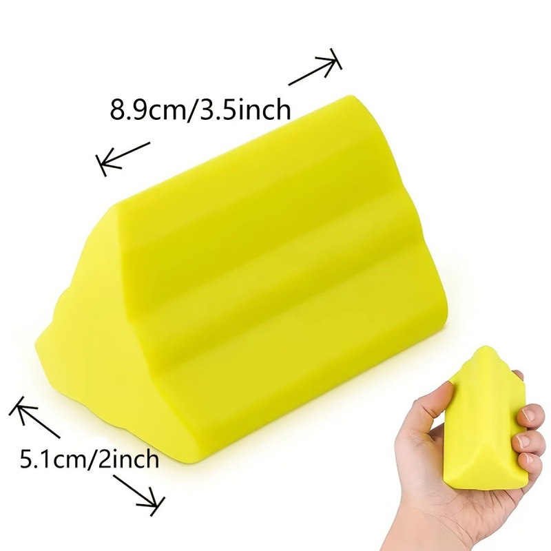 Piriformio raumenų masažuoklis su trimis galvomis – silikoninis joga blokas piriformiui, sėdmenims, nugarai ir juosmeniui