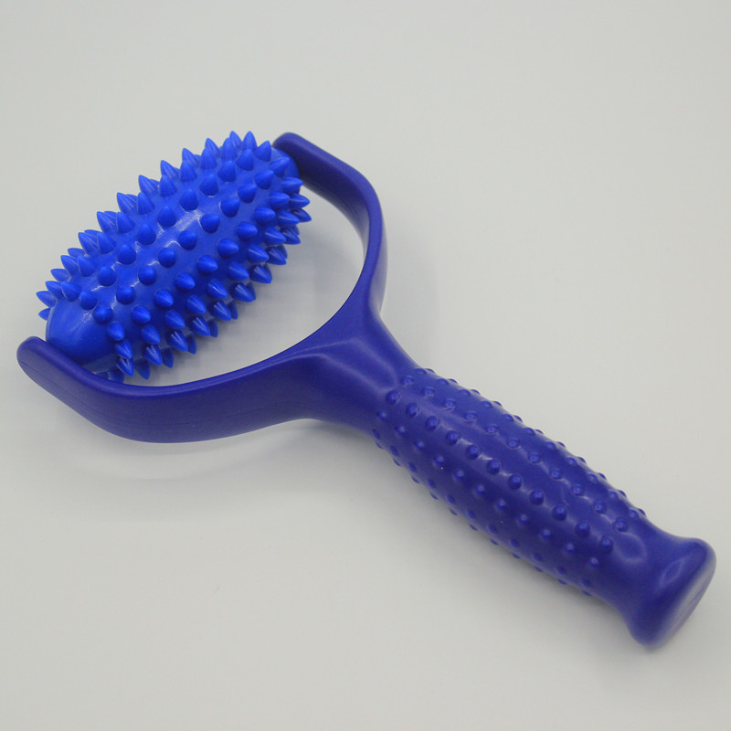Μασάζ ράβδος με αιχμηρή μπάλα, Υ-σχήματος φορητή για απελευθέρωση περιτονίας και μεσημβρινών — εργαλείο μασάζ γιόγκα για τη μέση