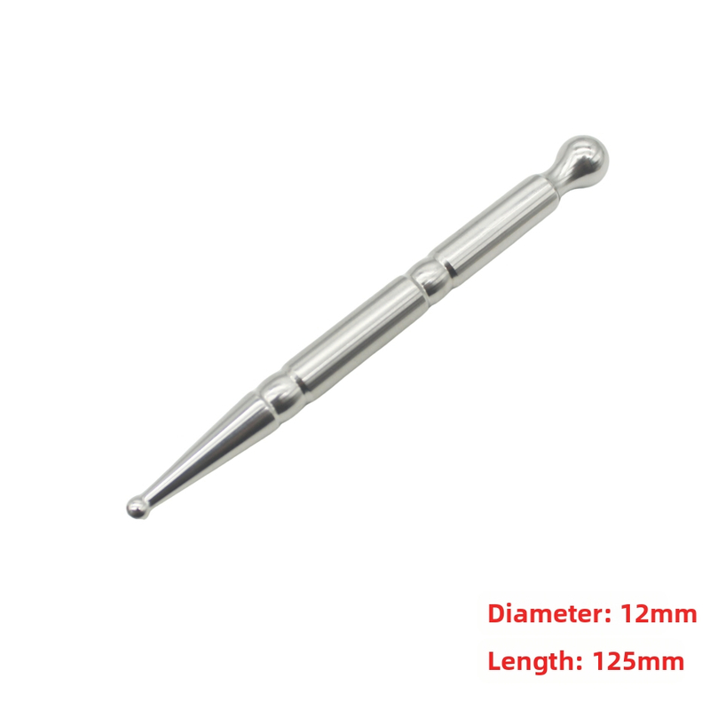 Акупунктурна масажна пръчка от неръждаема стомана — Ruichi, точков масаж и масаж на меридиани, твърд накрайник