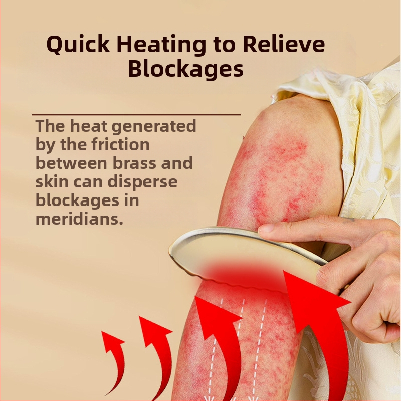 Jiquan gua sha masážna doska – 1 kus v balení, tlač loga, prispôsobenie dostupné