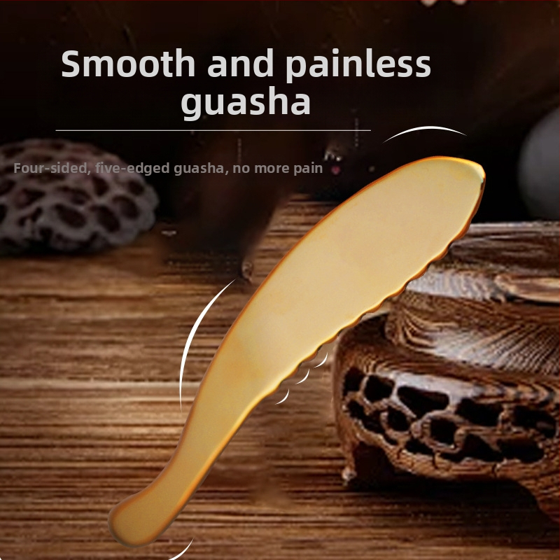 Jiquan gua sha masāžas plāksne – 1 gab. kastē, logotipa drukāšana, pielāgošana pieejama