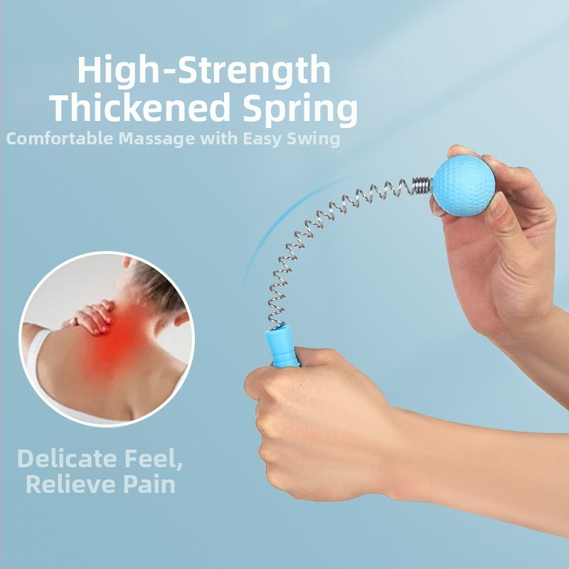 Голф масажен чук, силиконова пружинна масажор, мултифункционален чук за масаж на гърба и меридиани, фитнес чук — Louchuan, 2002