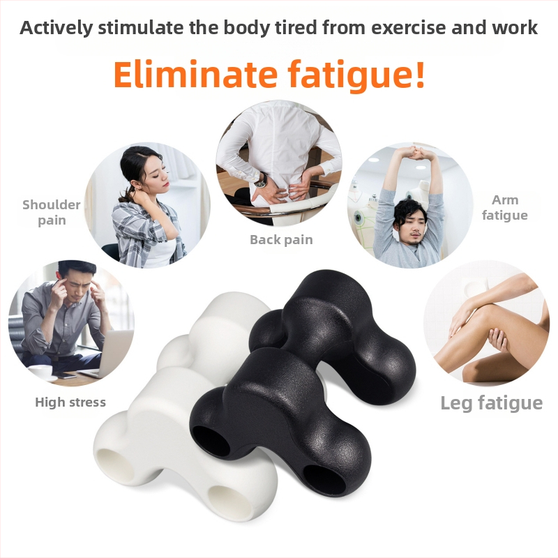 JUQI Μαξιλάρι αυχένα για μασάζ με ακουποντ μασάζ και ζεστό moxibustion, μοντέλο 21414, πολυπροπυλένιο