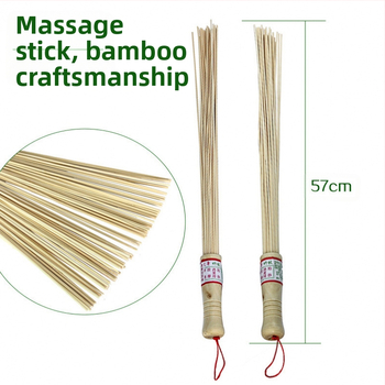 Gua Sha masāžas nūjiņa – bambuss, augsta izturība, muguras masāža, logotipa pielāgošana, svars 0,2 kg (bambuss, augsta izturība, muguras masāža, logotipa pielāgošana, svars 0,2 kg)