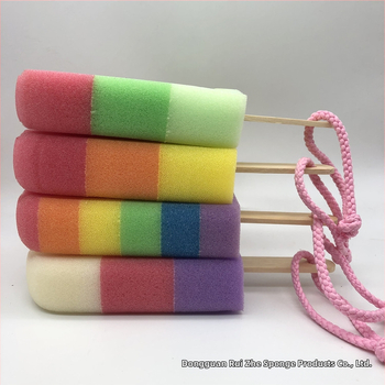 Σφουγγάρι μπάνιου με λαβή, PU σφουγγάρι, 0,5 g, συσκευασία 100, Ruize