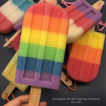 Σφουγγάρι μπάνιου με λαβή, PU σφουγγάρι, 0,5 g, συσκευασία 100, Ruize