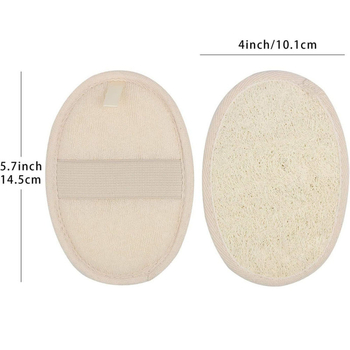Loofah bath ball για ενήλικες — απολεπιστικό σφουγγάρι, συσκευασία 1250 τεμάχια, προσαρμόσιμη ιδιωτική ετικέτα