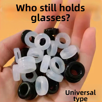 Универсални покрития за храмове на очила с противоскользящо покритие, облекчаване на болката, ултра-мек силиконови ушни подплънки, защита срещу износване и сигурно фиксиране