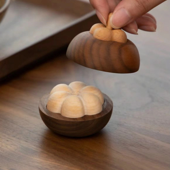 Ξύλινο διακοσμητικό για το σπίτι (υλικό: ξύλο καρυδιάς; μάρκα: Yuxu bamboo wood; κατηγορία: διακοσμητικά; στυλ: μοντέρνο μινιμαλισμό; κατάλληλες περιστάσεις: οικία, γραφείο)