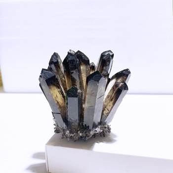 Purple Run кристална група орнамент – модерен минималистичен декор за дом и офис, прочистване на енергията