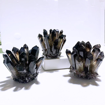 Purple Run κρυσταλλικός κλάστερ διακοσμητικό – μοντέρνος μινιμαλιστικός σχεδιασμός για οικία και γραφείο, καθαρισμός ενέργειας