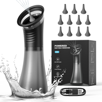 Φορητή συσκευή καθαρισμού αυτιών με σετ κουταλιών αυτιών με μεγεθυντικό φακό, ABS, 36 τεμάχια ανά κουτί