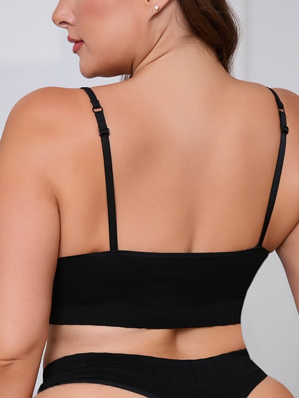 Nesaugotos sportinės liemenėlės moterims, pagrindinis audinys nailonas, pamušalas iš medvilnės, tradicinis prabangus stilius, sutraukimo funkcija, kaušiai be formos su kiškių ausų dizainu