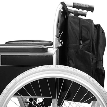 Τσάντα αποθήκευσης για αναπηρική καρέκλα για εξόδους, αδιάβροχη, φορητή και κρεμάμενη, με μεγάλη χωρητικότητα, πολλαπλών χρήσεων