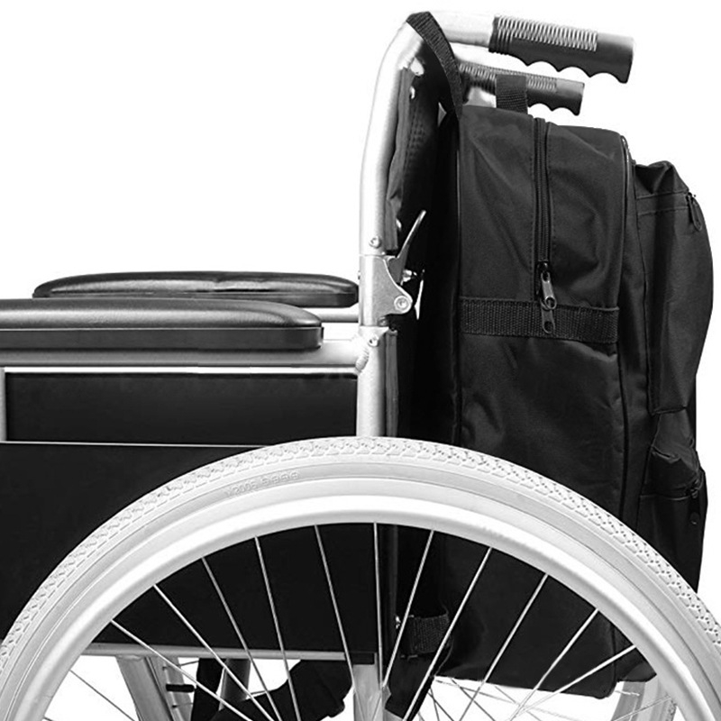 Kerekesszékhez való tároló táska, vízálló, hordozható, függő, nagy kapacitású, többfunkciós