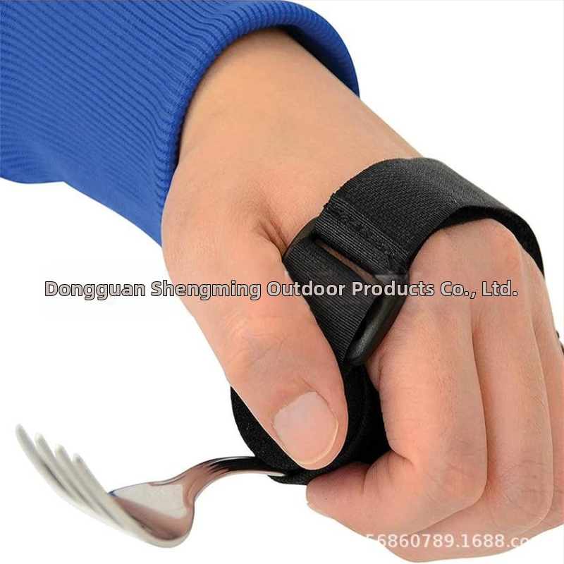 Коригиращ колан за помощ при хранене с нейлонова смес и велкро ленти — за възрастни и хора след инсулт (Коригиращ колан; нейлонова смес; велкро ленти)