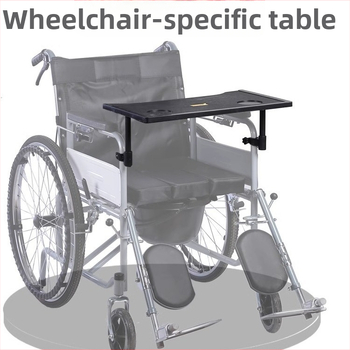 Yubang ABS plastová tácka na jedálenský stôl pre vozíky – pre paralizovaných pacientov a seniorov (set 15)