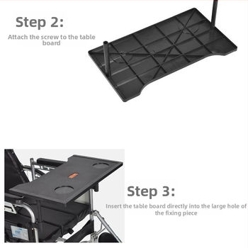 Yubang πλαστικός δίσκος τραπεζιού φαγητού για καροτσάκι — για παραλυμένους ασθενείς και ηλικιωμένους (σετ 15 τεμάχια)