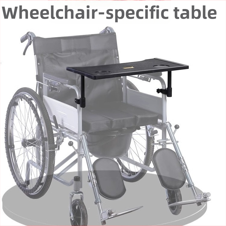 Yubang ABS plastová tácka na jedálenský stôl pre vozíky – pre paralizovaných pacientov a seniorov (set 15)