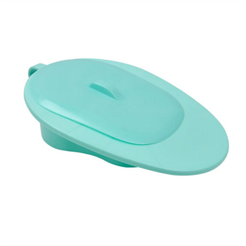 Plastmasas gultnes podiņš ar vāku, paredzēts gultā guļošiem pacientiem, biezināts dizains, apmēram 950 g, iepakojums kartonā