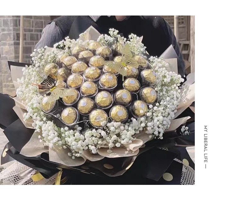 Материали за опаковане на цветя | Модел: Chocolate Cup | Материал: акрил | Упаковка: 100 комплекта в кутия | Използване: опаковане на цветя