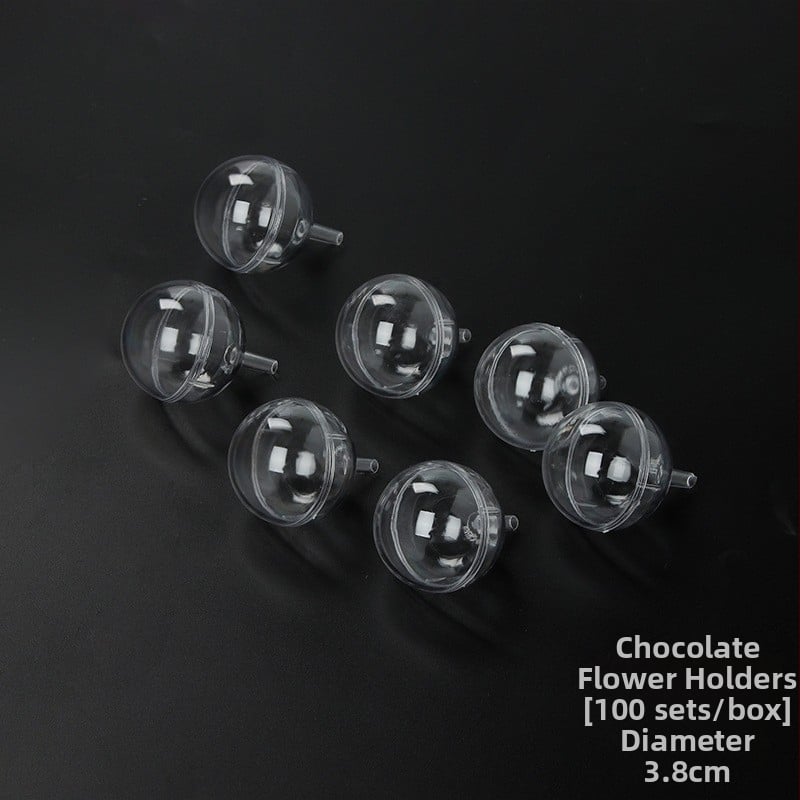 Puķu iepakošanas materiāls | Materiāls: akrils | Modelis: Chocolate Cup | Lietošana: Puķu iepakošana | Iepakojums: 100 komplekti kastē