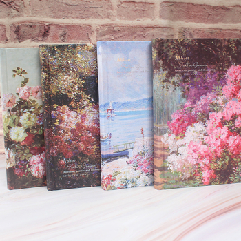 DIY ръчно изработен твърд дневник с вътрешни страници, нишково подвързване, творчески стил