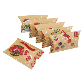 Pincushion formos saldainių dėžutė iš popieriaus — Cartoon stilius, lengvas prabangos įspūdis, tinkama vestuvėms