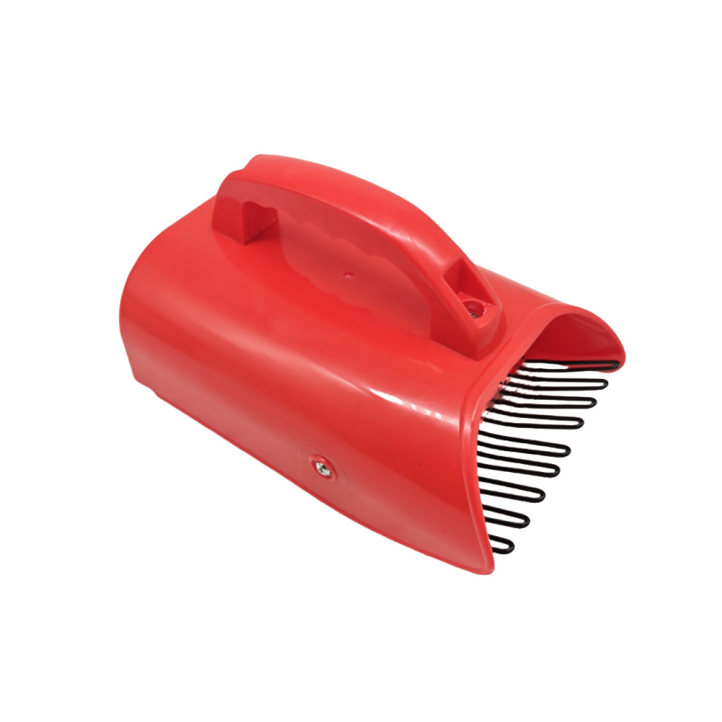 Katės smėlio šaukštas, dviejų funkcijų valymo priemonė, plastikinis korpusas su metaline baze, bendro naudojimo