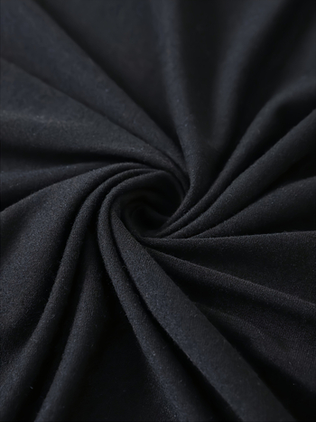 Μπλουζάκι από βαμβάκι με εκτύπωση μοτίβου γραμμάτων 80 δευτερολέπτων, κοντά μανίκια, στρογγυλός λαιμός, χαλαρή γραμμή