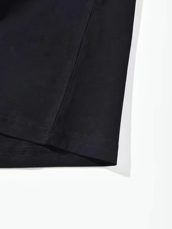 Női laza nyári rövid ujjú T‑póló pillangó és virág mintával, kerek nyak, pamut + 95% poliészter / 5% elasztán keverék, 2025 nyár