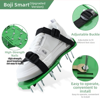 Παπούτσια με καρφιά για αυτοεπιπεδούμενο τσιμέντο και εποξειδικής βάσης επίστρωση – για κήπο και γκαζόν, μάρκα Persian Zhijie, συσκευασία 36×17×4