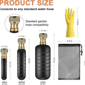 Дренажен балонен комплект — универсален модел, унисекс; подплата: кадифено покритие; приложения: битово почистване, кухня, ремонт на автомобили