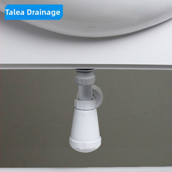 Fali beépítésű mosdólefolyó GF027C005 | Márka: Tianli Water | Anyag: PP | Szagkontrollált lefolyó